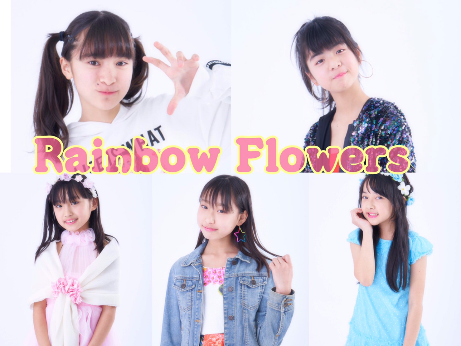 Rainbow Flowers